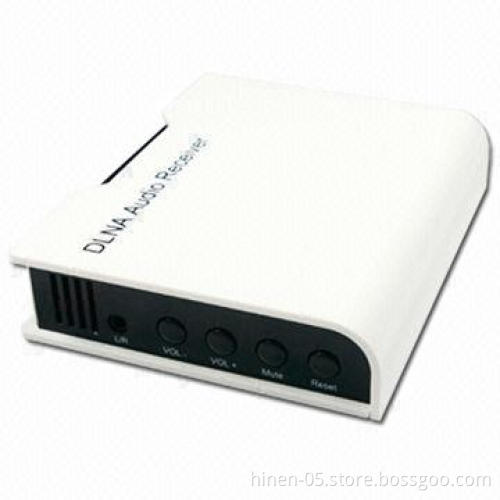 DLNA Audio Receiver, Compatible with supported Bluetooth Device